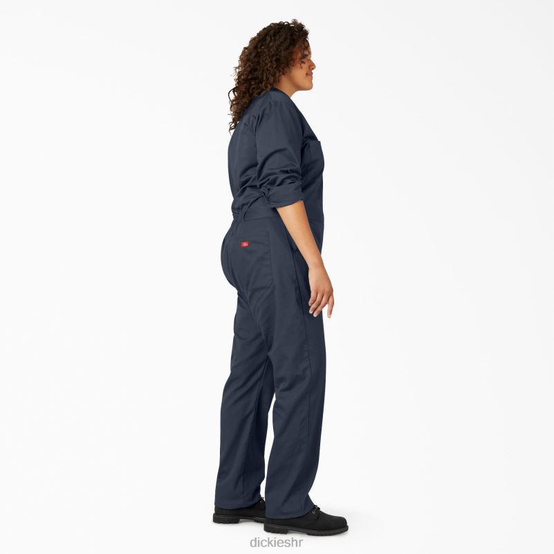 plus kombinezon dugih rukava žene Dickies tamnoplava (dn) 6BPL61949 radna odjeća