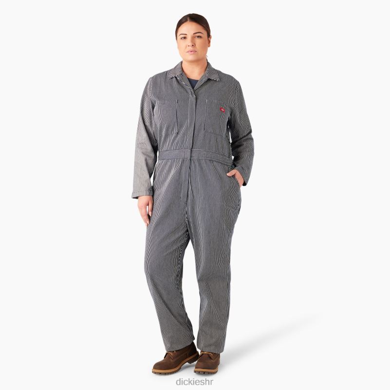plus kombinezon s hickory prugama dugih rukava žene Dickies redovito 6BPL61951 radna odjeća
