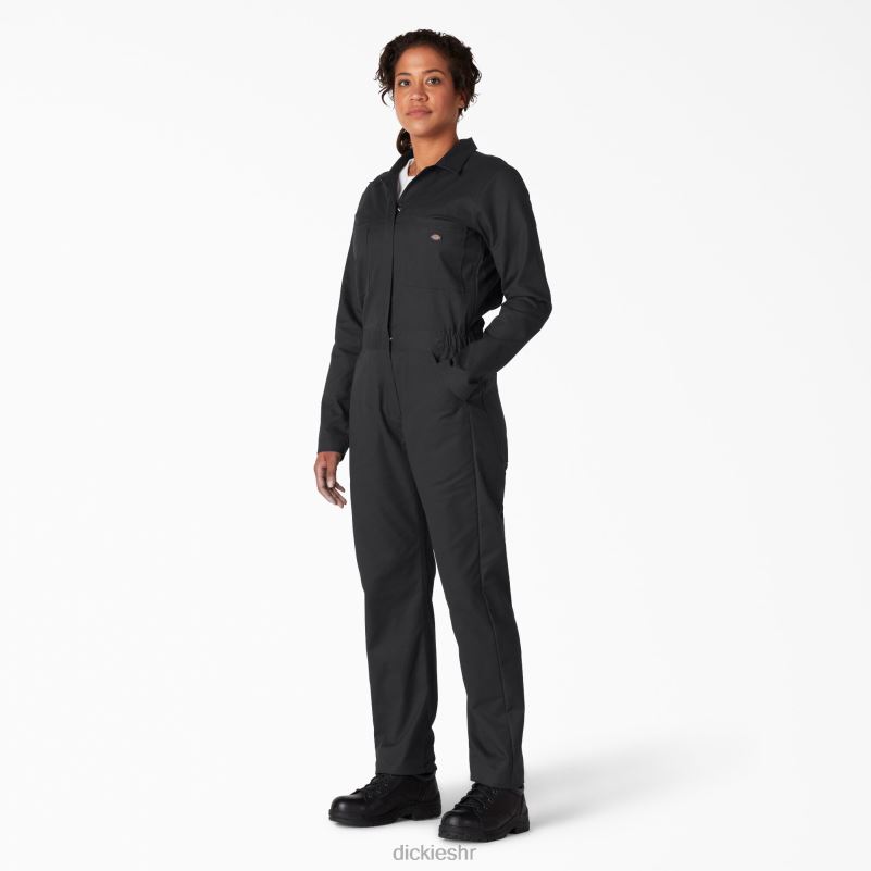 rashladni kombinezon dugih rukava žene Dickies crna (bk) 6BPL61616 radna odjeća