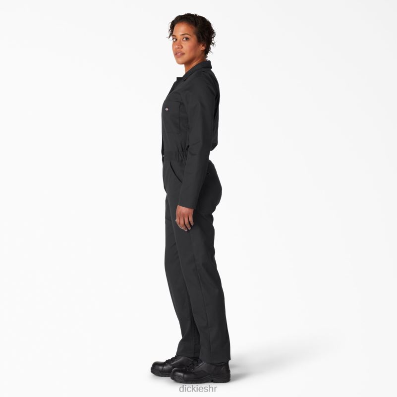 rashladni kombinezon dugih rukava žene Dickies crna (bk) 6BPL61616 radna odjeća