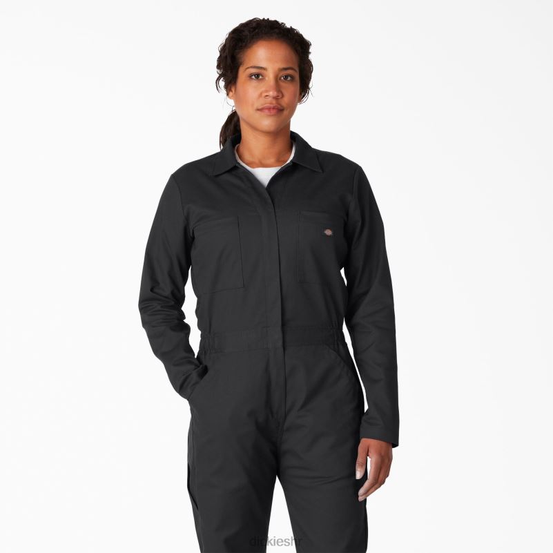 rashladni kombinezon dugih rukava žene Dickies crna (bk) 6BPL61616 radna odjeća
