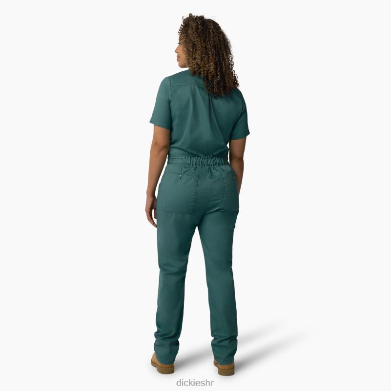 rashladni kombinezon kratkih rukava žene Dickies Lincoln Green (ln) 6BPL61546 radna odjeća