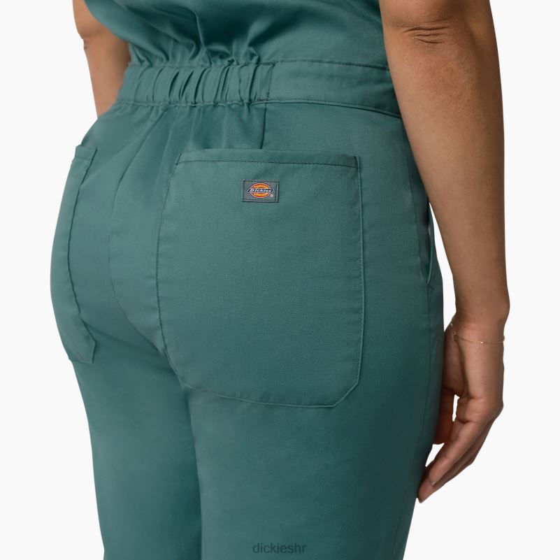 rashladni kombinezon kratkih rukava žene Dickies Lincoln Green (ln) 6BPL61546 radna odjeća