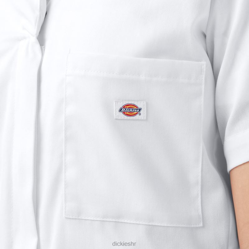 rashladni kombinezon kratkih rukava žene Dickies bijelo (wh) 6BPL61548 radna odjeća