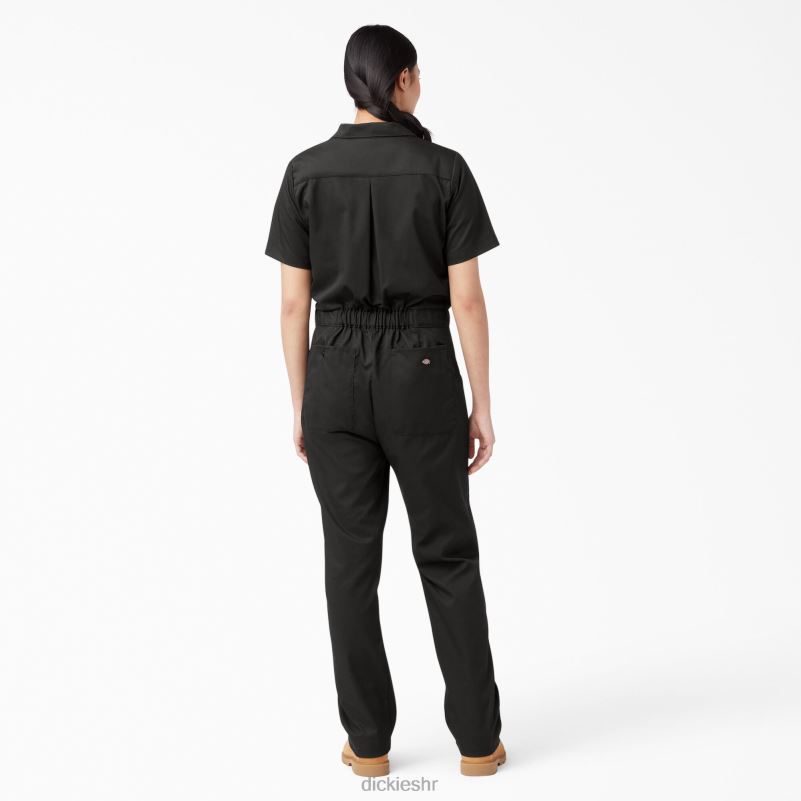 rashladni kombinezon kratkih rukava žene Dickies crna (bk) 6BPL61544 radna odjeća