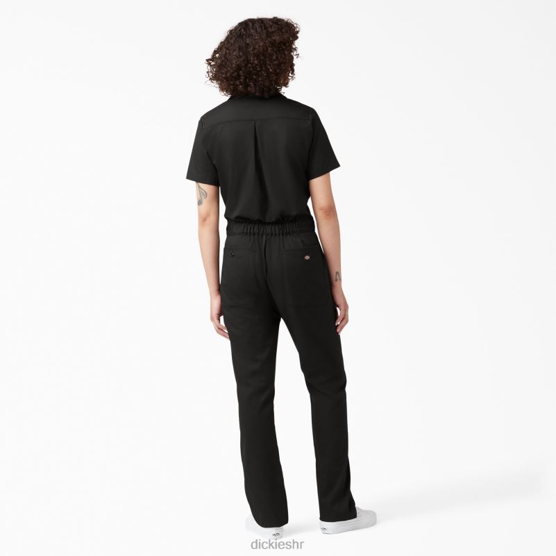 rashladni kombinezon kratkih rukava žene Dickies crna (bk) 6BPL61544 radna odjeća