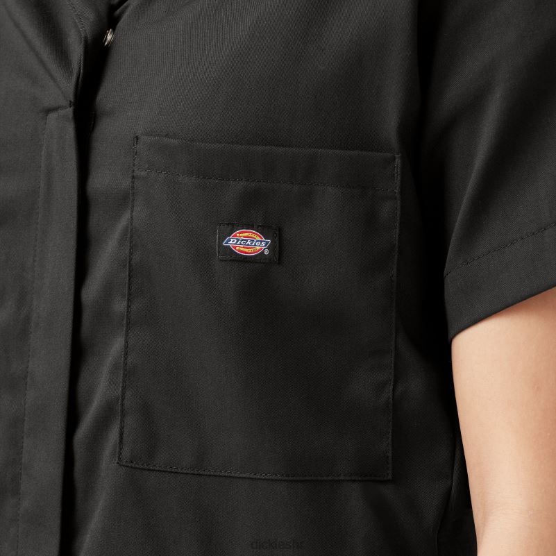 rashladni kombinezon kratkih rukava žene Dickies crna (bk) 6BPL61544 radna odjeća