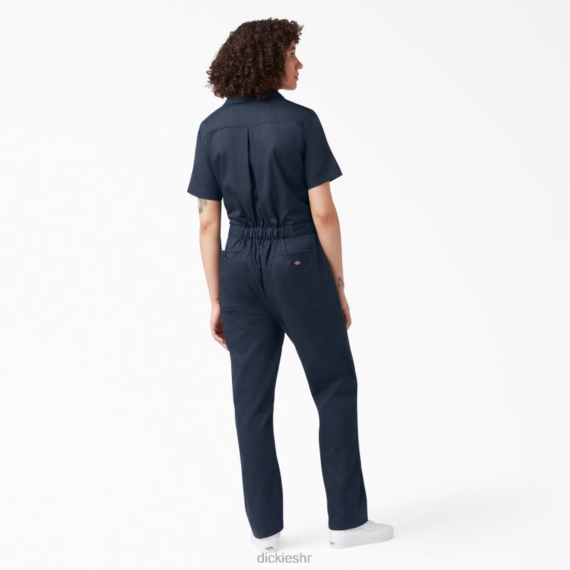 rashladni kombinezon kratkih rukava žene Dickies tamnoplava (dn) 6BPL61545 radna odjeća