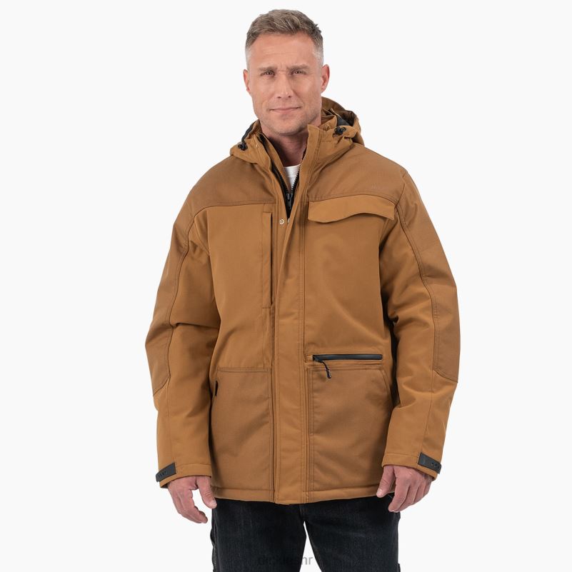 izvedba radna odjeća izolirana jakna muškarci Dickies smeđa patka (bd) 6BPL61195 radna odjeća
