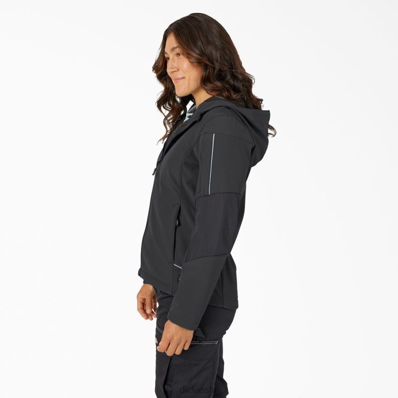 radna odjeća za performanse softshell jakna žene Dickies crna (bk) 6BPL62370 radna odjeća