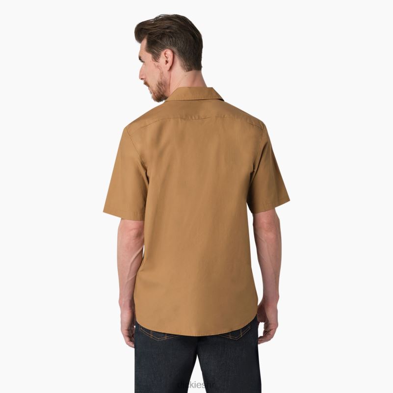 Radna košulja kratkih rukava iz 1922 muškarci Dickies isprani javor (rma) 6BPL6923 radna odjeća
