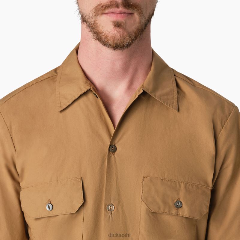 Radna košulja kratkih rukava iz 1922 muškarci Dickies isprani javor (rma) 6BPL6923 radna odjeća
