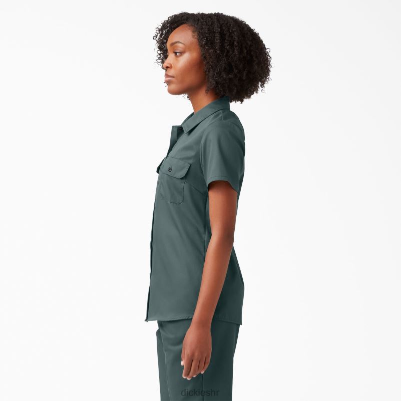 574 original radna košulja žene Dickies Lincoln Green (lso) 6BPL61534 radna odjeća