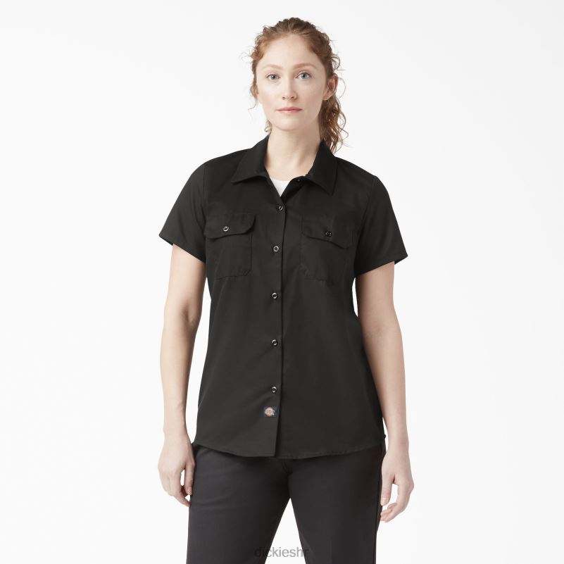 574 original radna košulja žene Dickies crna (bsk) 6BPL61532 radna odjeća