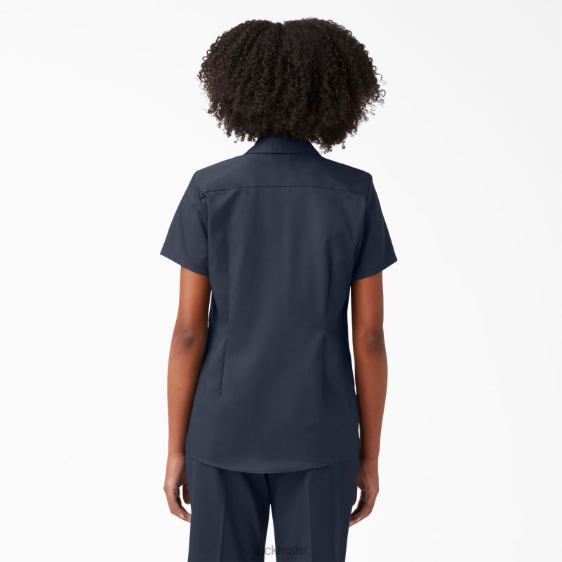 574 original radna košulja žene Dickies tamnoplava (asn) 6BPL61531 radna odjeća