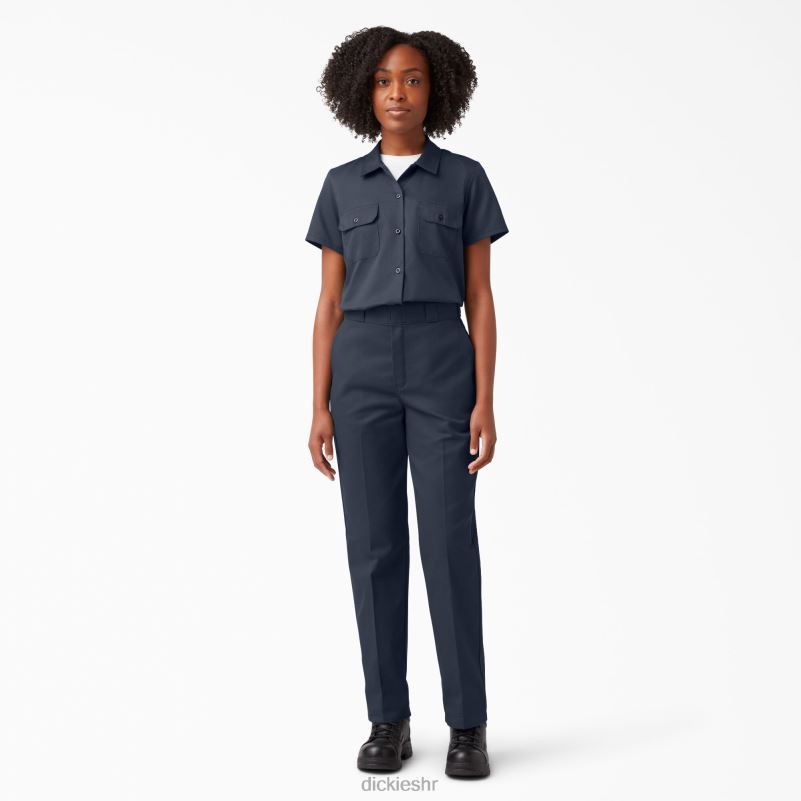 574 original radna košulja žene Dickies tamnoplava (asn) 6BPL61531 radna odjeća