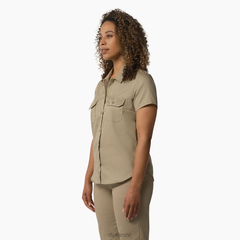 574 original radna košulja žene Dickies vojnički kaki (ksh) 6BPL61533 radna odjeća