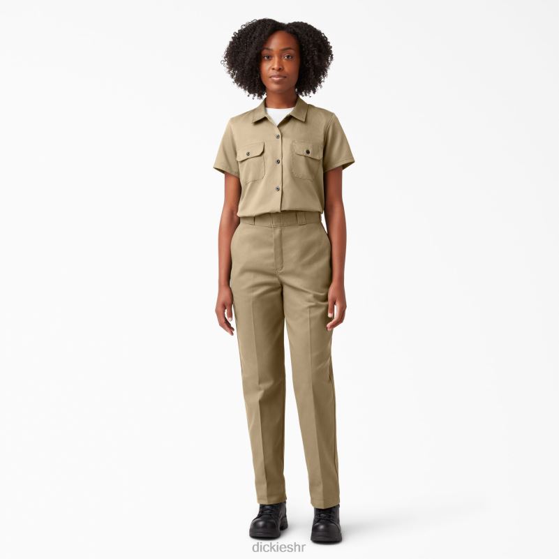 574 original radna košulja žene Dickies vojnički kaki (ksh) 6BPL61533 radna odjeća