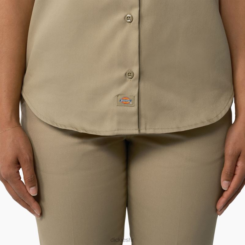 574 original radna košulja žene Dickies vojnički kaki (ksh) 6BPL61533 radna odjeća
