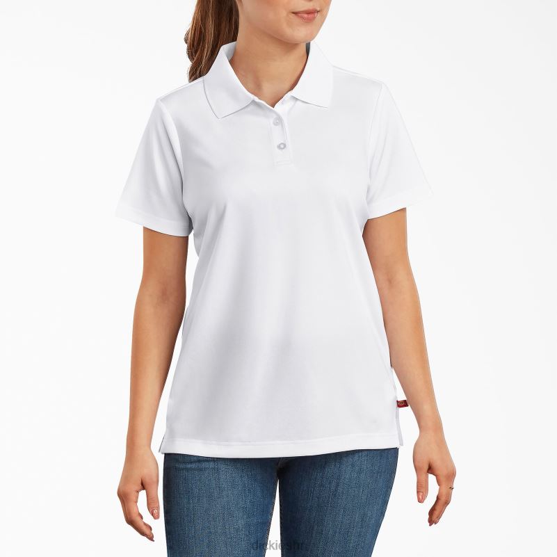 izvedba polo majica žene Dickies bijelo (wh) 6BPL62021 radna odjeća