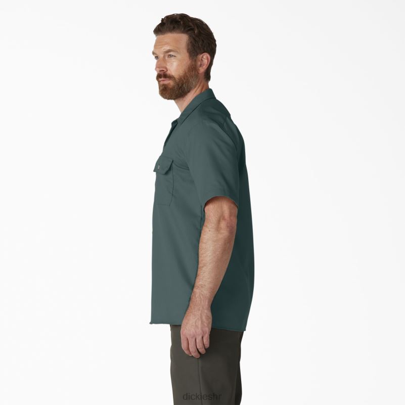 radna majica kratkih rukava muškarci Dickies Lincoln Green (ln) 6BPL6496 radna odjeća