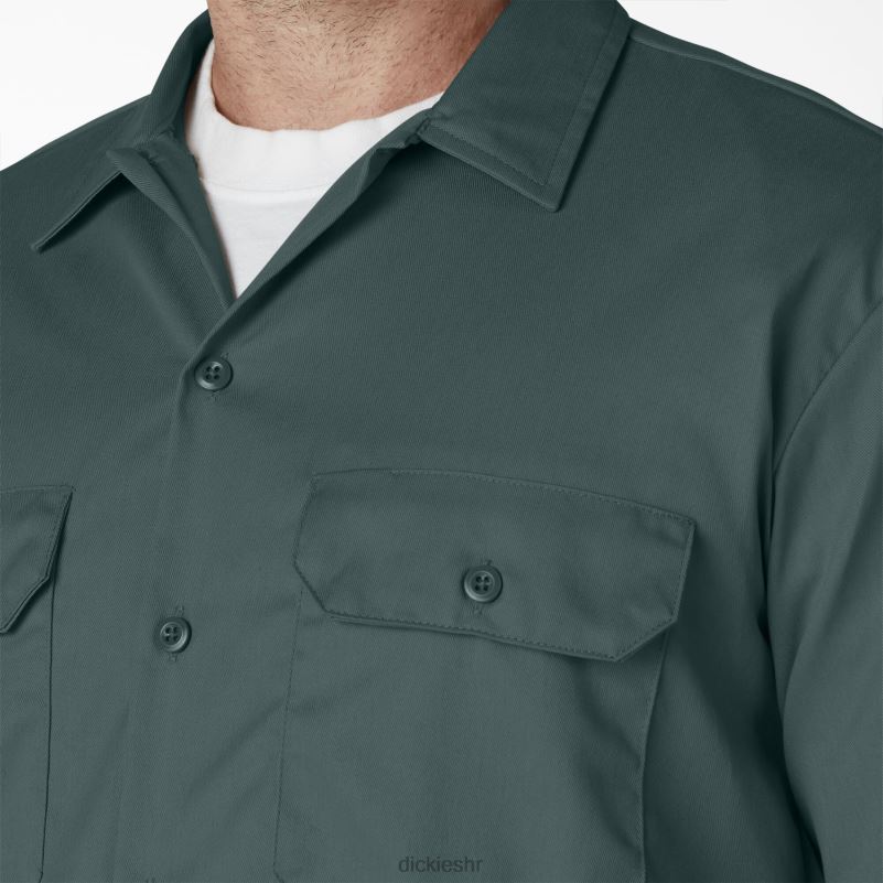 radna majica kratkih rukava muškarci Dickies Lincoln Green (ln) 6BPL6496 radna odjeća
