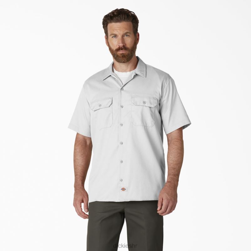 radna majica kratkih rukava muškarci Dickies bijelo (wh) 6BPL6502 radna odjeća