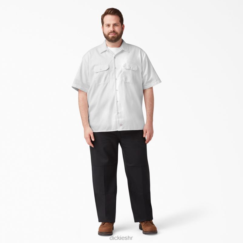 radna majica kratkih rukava muškarci Dickies bijelo (wh) 6BPL6502 radna odjeća