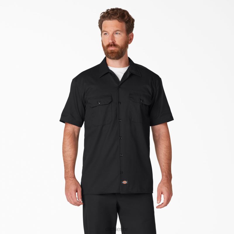 radna majica kratkih rukava muškarci Dickies crna (bk) 6BPL6486 radna odjeća