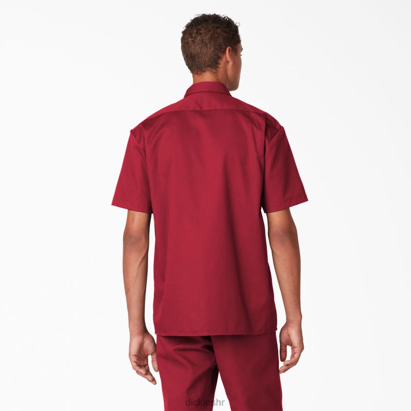 radna majica kratkih rukava muškarci Dickies engleski crveni (er) 6BPL6492 radna odjeća