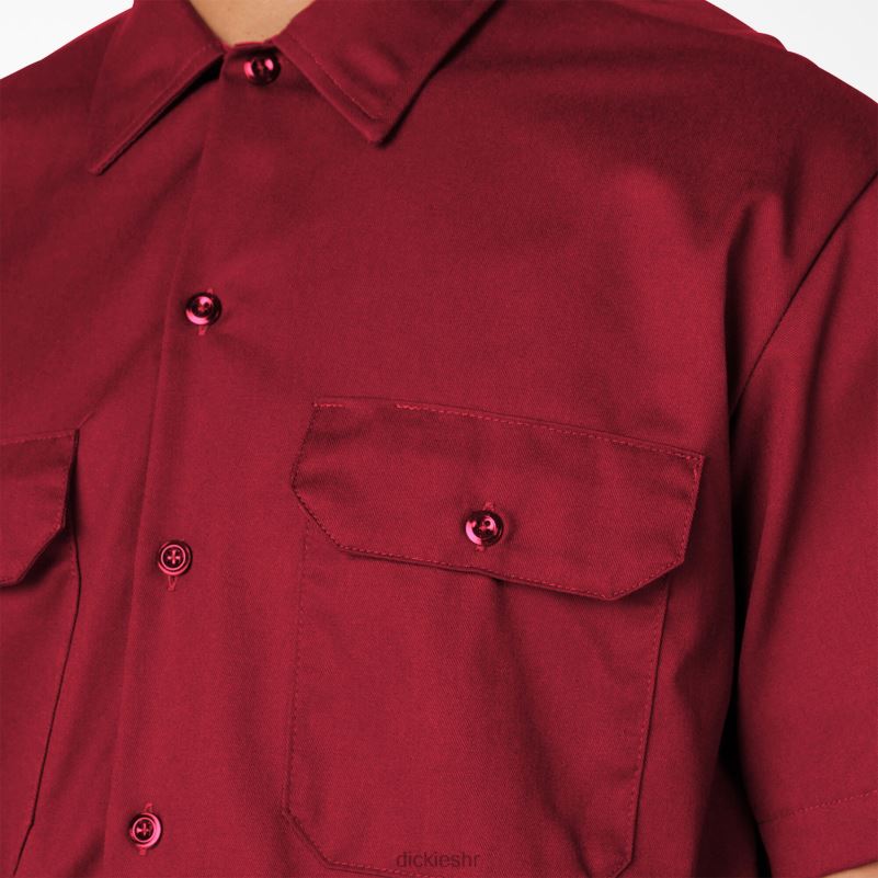 radna majica kratkih rukava muškarci Dickies engleski crveni (er) 6BPL6492 radna odjeća