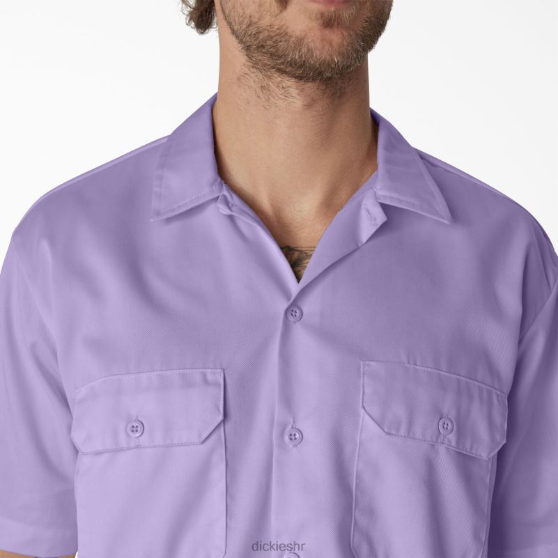 radna majica kratkih rukava muškarci Dickies ljubičasta ruža (ur2) 6BPL6501 radna odjeća