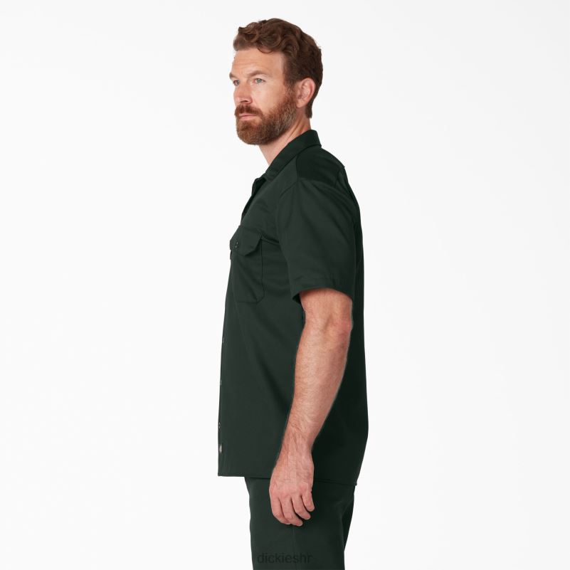 radna majica kratkih rukava muškarci Dickies lovačko zeleno (gh) 6BPL6493 radna odjeća