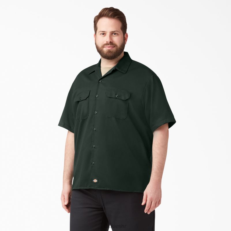 radna majica kratkih rukava muškarci Dickies lovačko zeleno (gh) 6BPL6493 radna odjeća