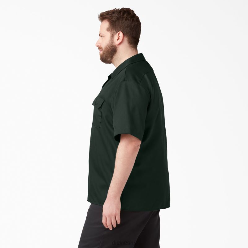radna majica kratkih rukava muškarci Dickies lovačko zeleno (gh) 6BPL6493 radna odjeća