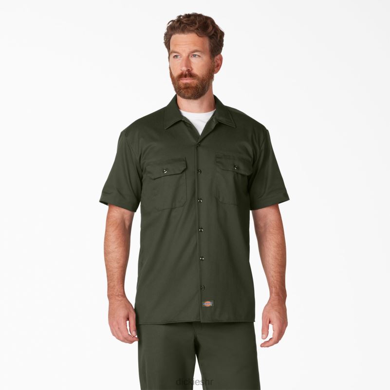 radna majica kratkih rukava muškarci Dickies maslinasto zelena (og) 6BPL6498 radna odjeća