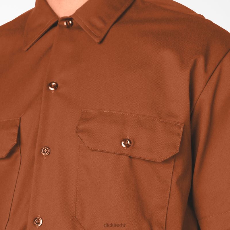 radna majica kratkih rukava muškarci Dickies medenjak smeđi (tj.) 6BPL6494 radna odjeća