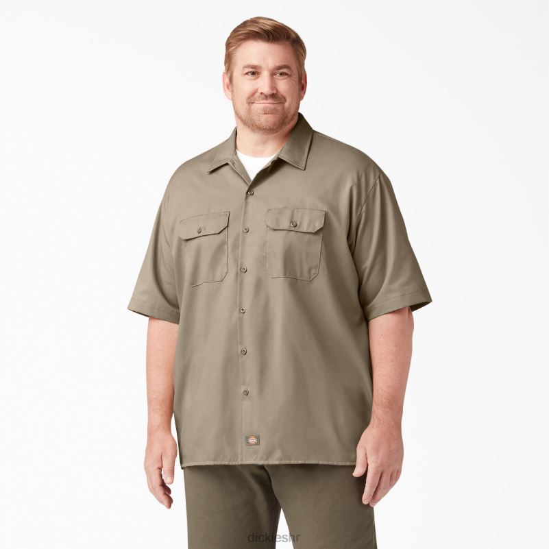 radna majica kratkih rukava muškarci Dickies pustinjski pijesak (ds) 6BPL6490 radna odjeća