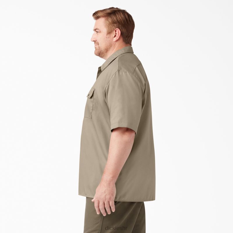 radna majica kratkih rukava muškarci Dickies pustinjski pijesak (ds) 6BPL6490 radna odjeća