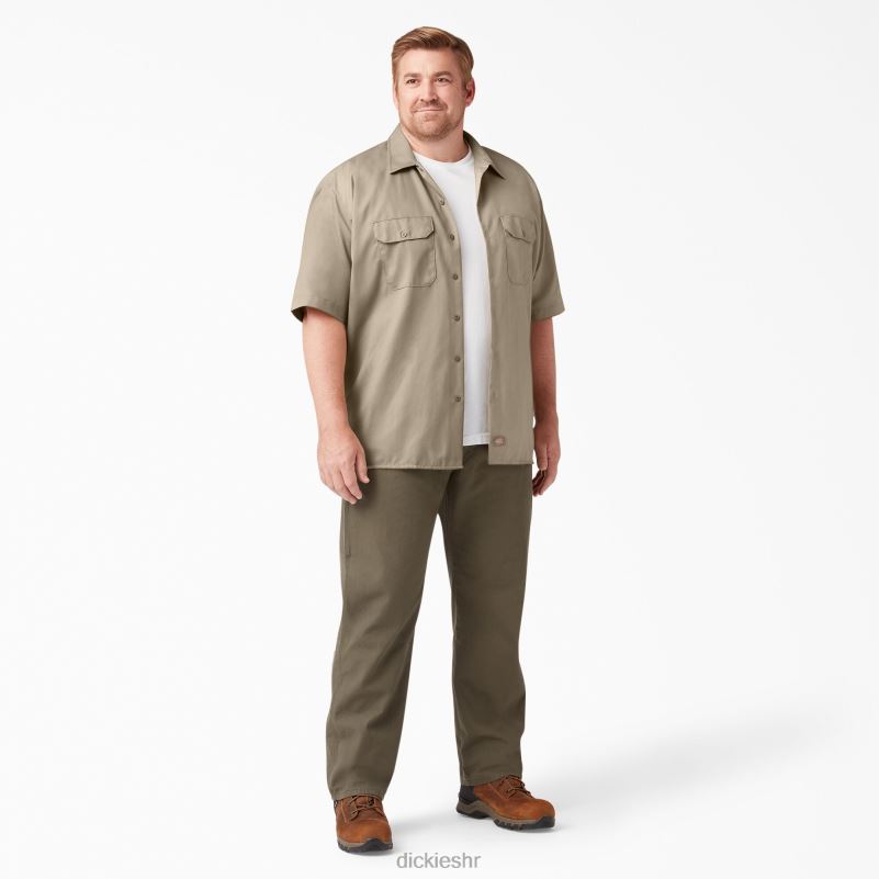 radna majica kratkih rukava muškarci Dickies pustinjski pijesak (ds) 6BPL6490 radna odjeća