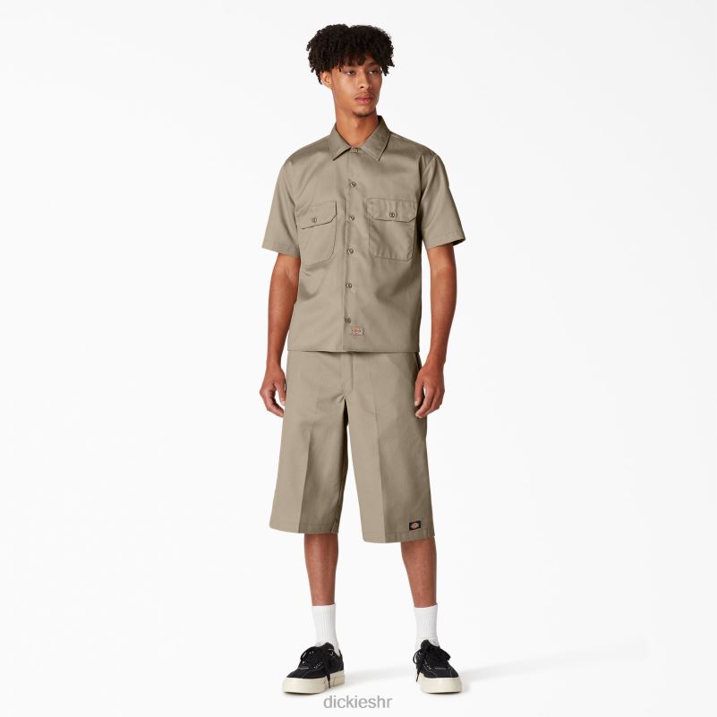 radna majica kratkih rukava muškarci Dickies pustinjski pijesak (ds) 6BPL6490 radna odjeća