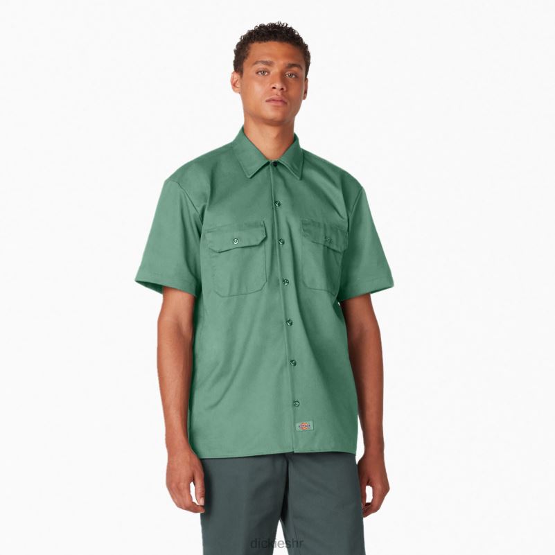 radna majica kratkih rukava muškarci Dickies tamni bršljan (d2i) 6BPL6491 radna odjeća