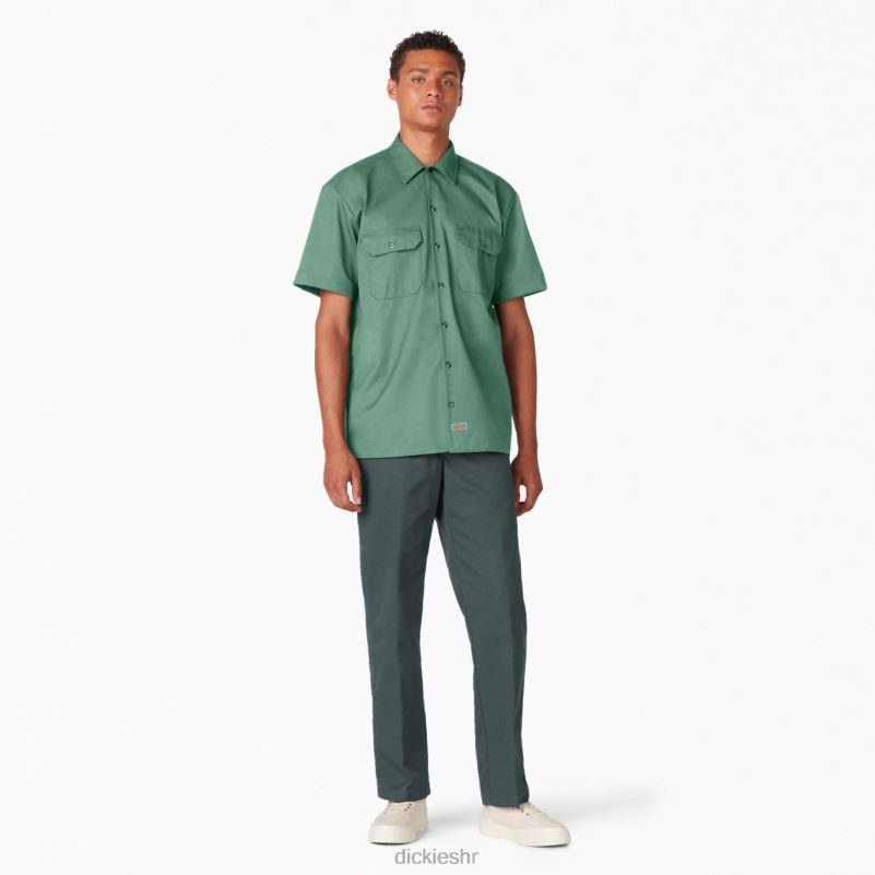 radna majica kratkih rukava muškarci Dickies tamni bršljan (d2i) 6BPL6491 radna odjeća