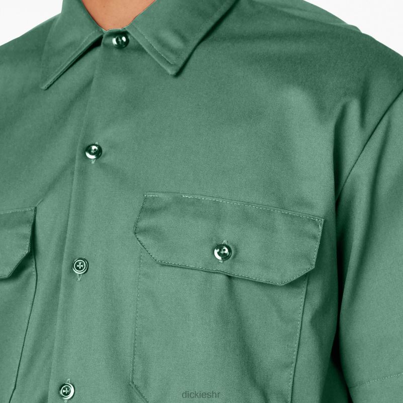 radna majica kratkih rukava muškarci Dickies tamni bršljan (d2i) 6BPL6491 radna odjeća