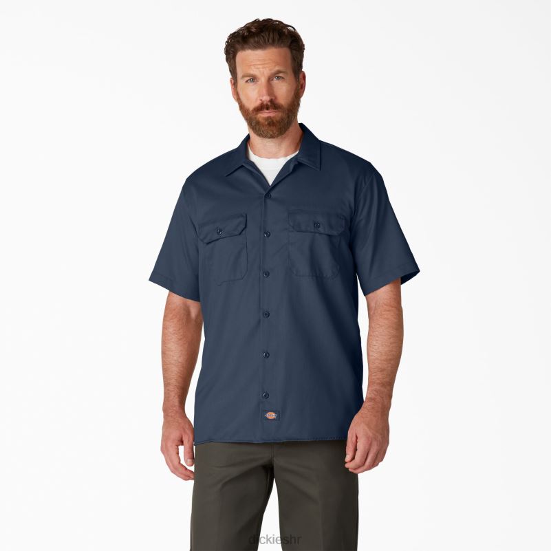 radna majica kratkih rukava muškarci Dickies tamnoplava (nv) 6BPL6497 radna odjeća
