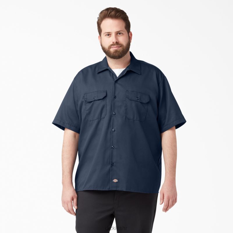 radna majica kratkih rukava muškarci Dickies tamnoplava (nv) 6BPL6497 radna odjeća
