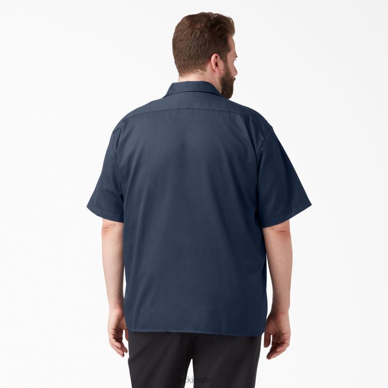 radna majica kratkih rukava muškarci Dickies tamnoplava (nv) 6BPL6497 radna odjeća