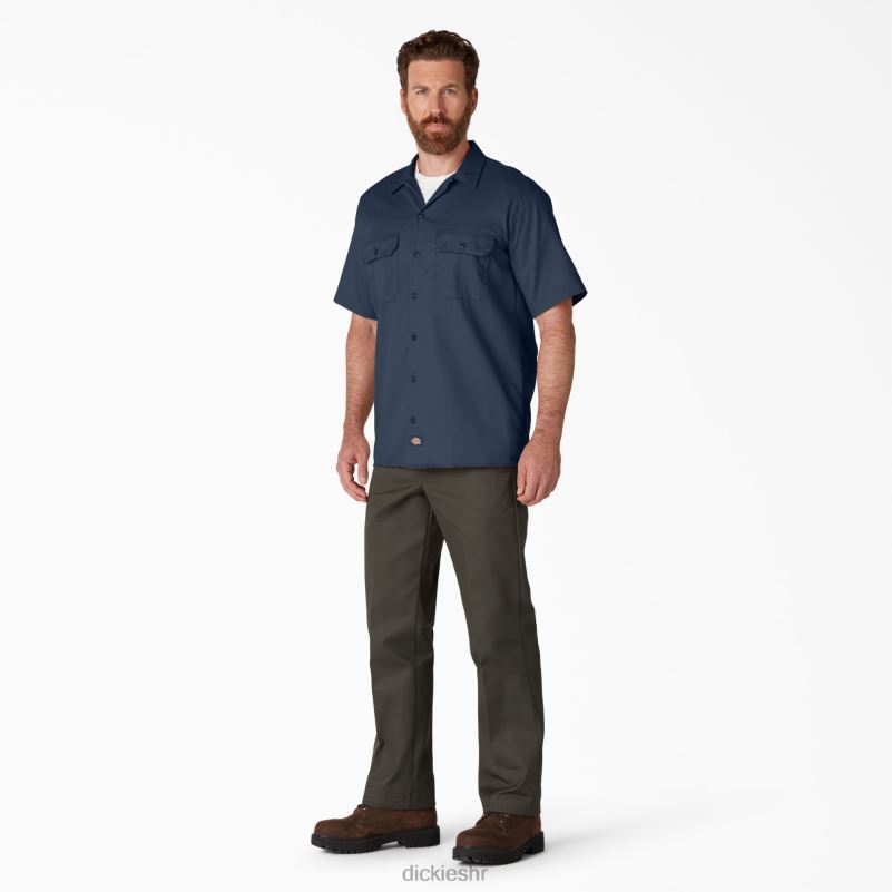 radna majica kratkih rukava muškarci Dickies tamnoplava (nv) 6BPL6497 radna odjeća
