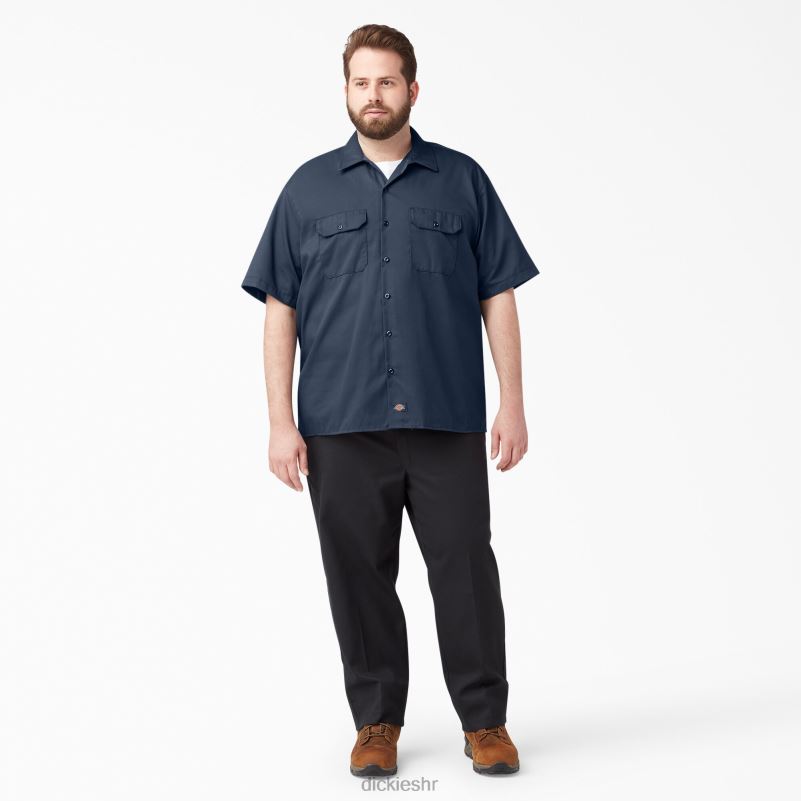 radna majica kratkih rukava muškarci Dickies tamnoplava (nv) 6BPL6497 radna odjeća