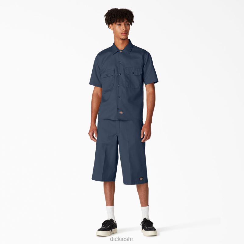 radna majica kratkih rukava muškarci Dickies tamnoplava (nv) 6BPL6497 radna odjeća